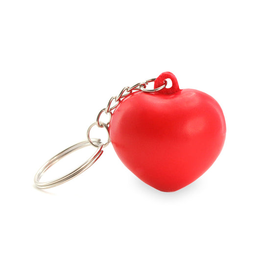 Anti-stress heart keychain